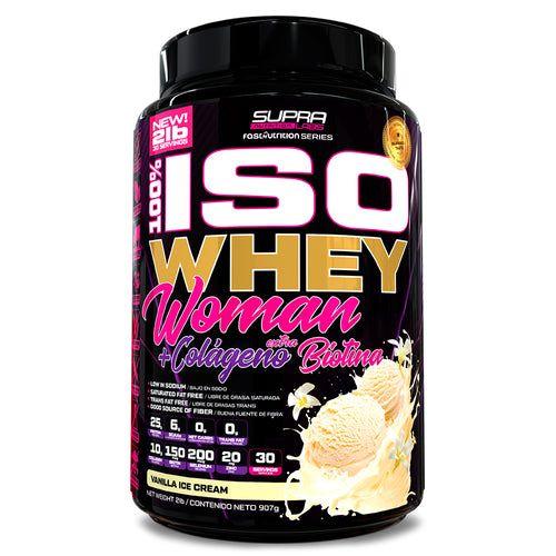 100% Iso Whey Woman 2Lbs - Vanilla Ice Cream-0