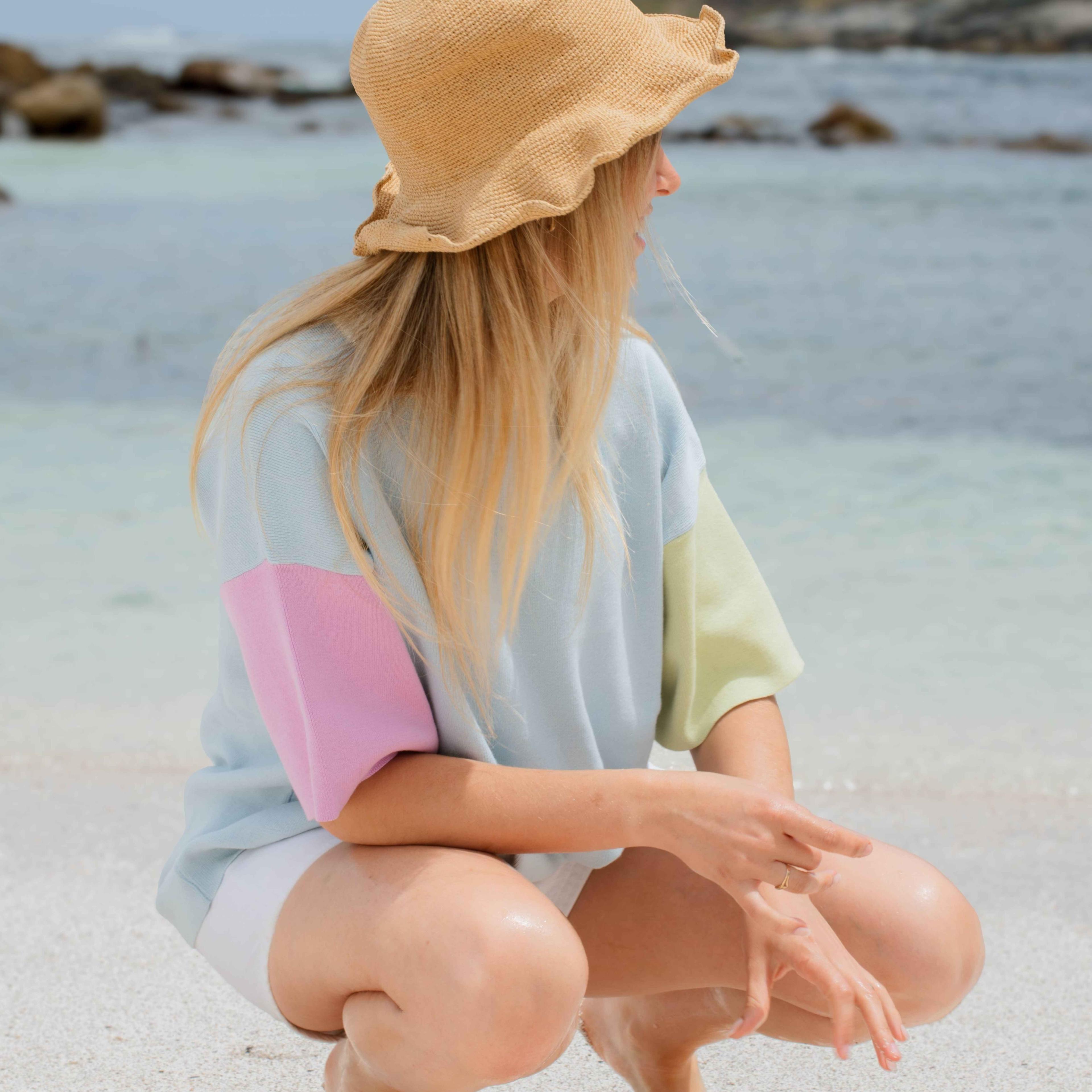 Polera Tejida Mujer 100% Algodón Orgánico-0