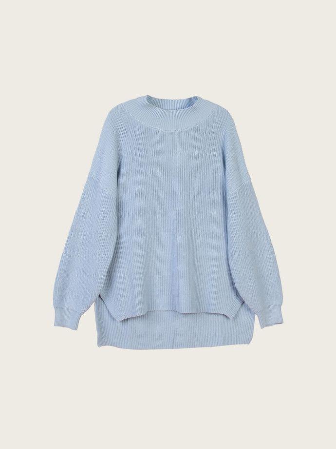 Sweater Costa Vacanza - Celeste-1
