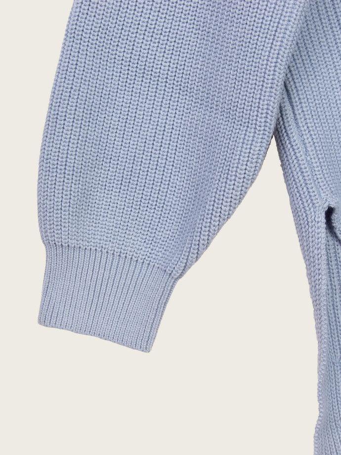 Sweater Costa Vacanza - Celeste-5