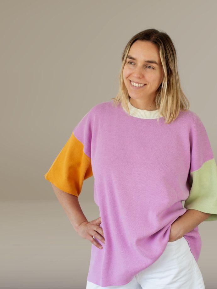 Polera Tejida Mujer 100% Algodón Orgánico-5
