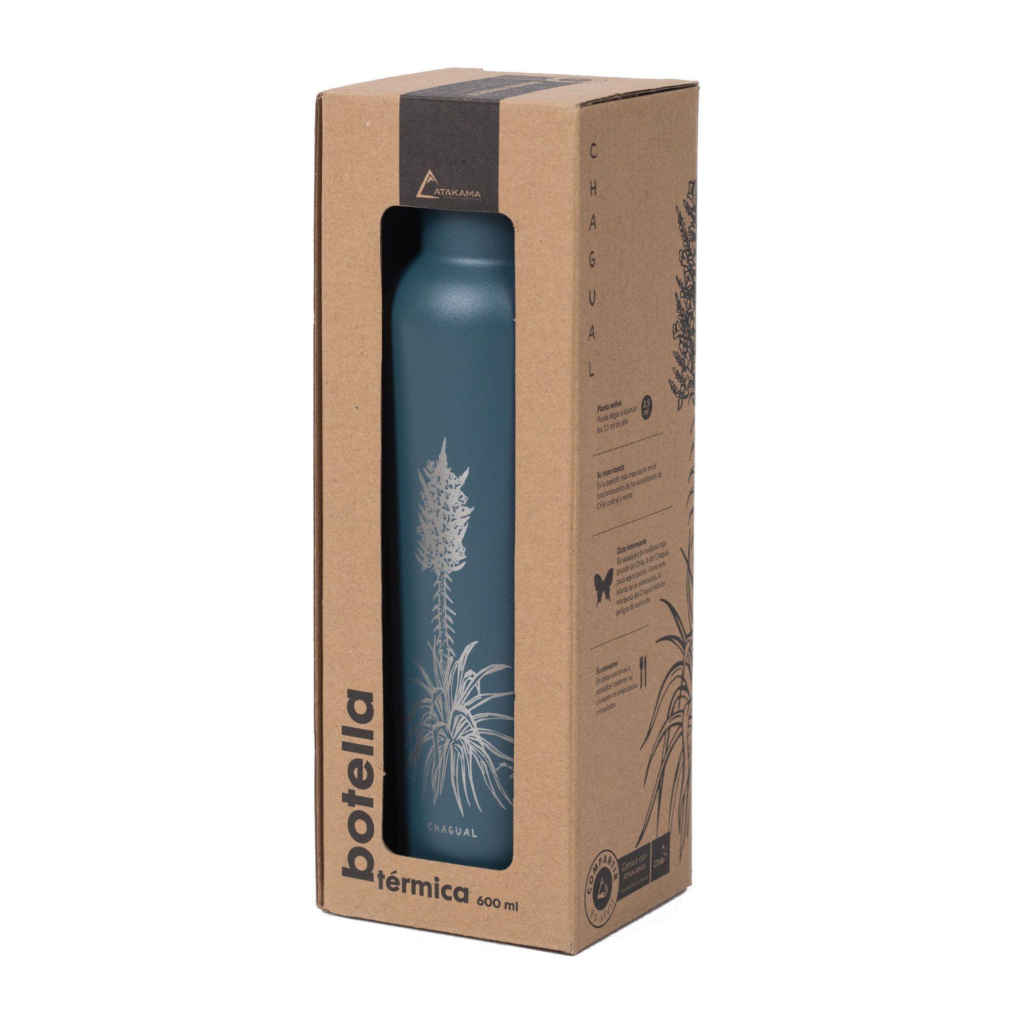 Botella Térmica 600 Ml Azul Petróleo Chagual Atakama Outdoor-3