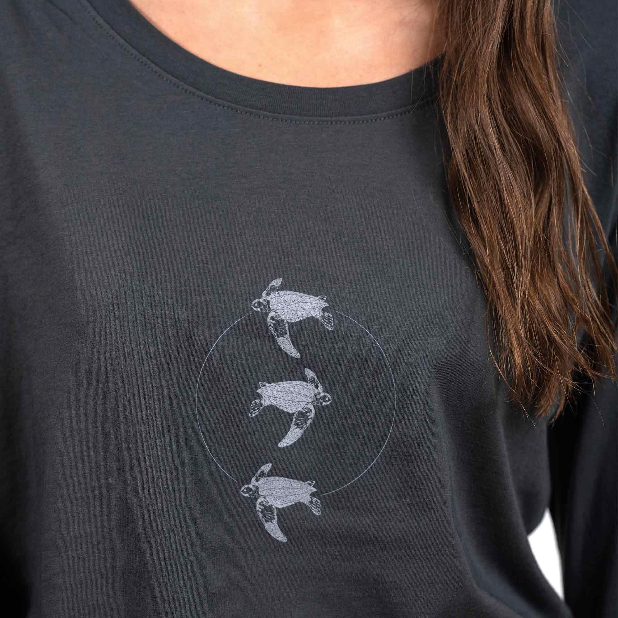Polera mujer manga larga Tortuga-2
