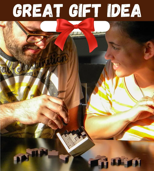 Rompecabezas Original De Madera En 3d: Atractivo Open Box-3