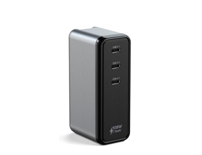 Cargador Gan De Pared De 3 Puertos Usb-c De 108w Satechi-0