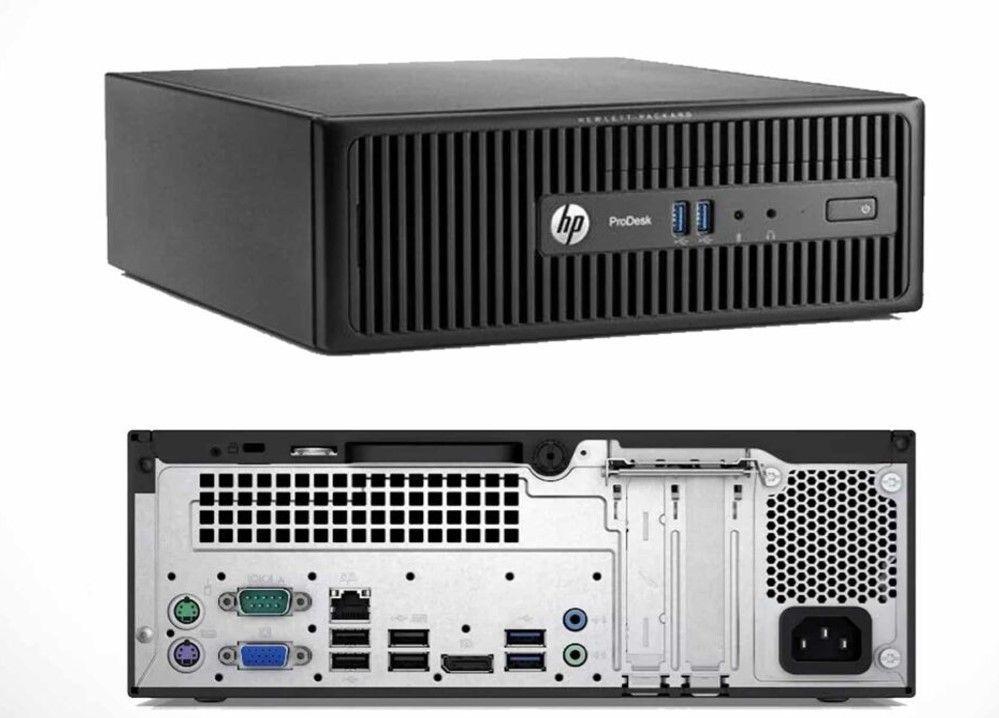 Pc Hp Prodesk 400 G3 I3-6100 / RAM 8GB / 500 GB HDD / REACONDICIONADO GRADO A-2