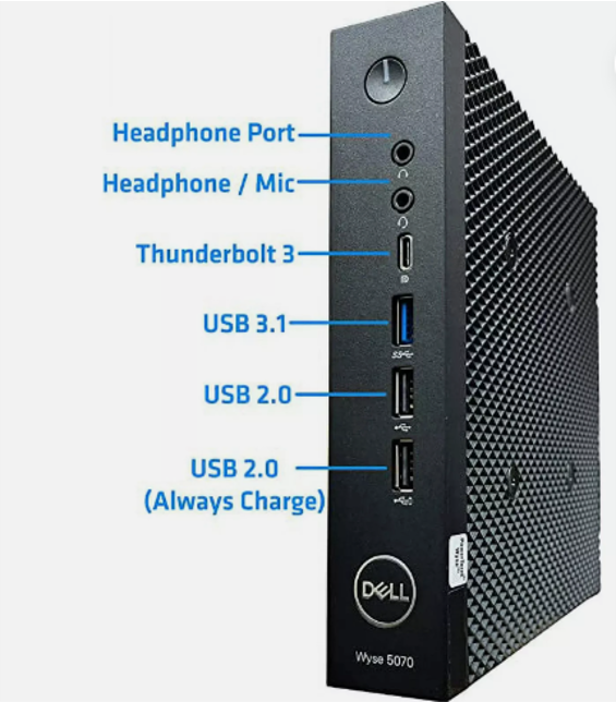 PC Dell Wyse 5070 Pentium 8gb RAM 256 SSD OPEN BOX-5