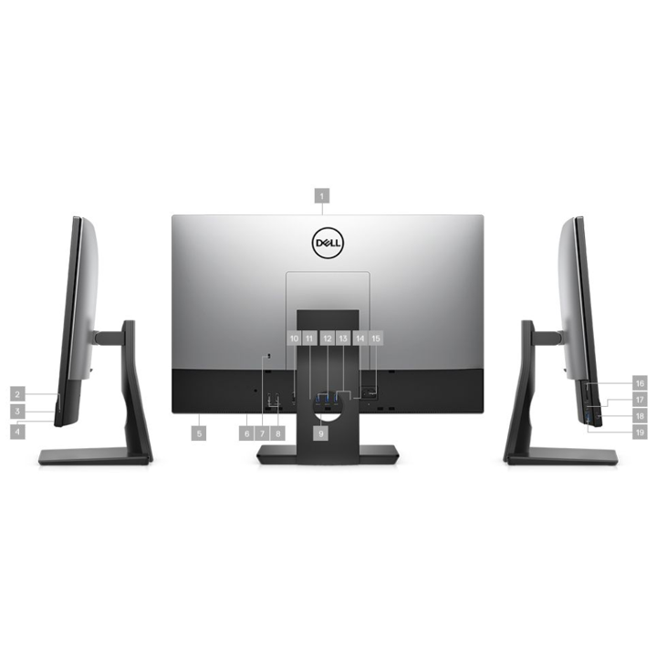 All in One Dell Optiplex 7470 FHD 23.8", i5-9500 8GB 256GB OPEN BOX-3