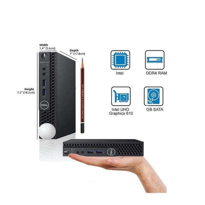 PC DELL mini optiplex 3070 i3-9100t 8GB RAM, 1TB HDD OPEN BOX-3