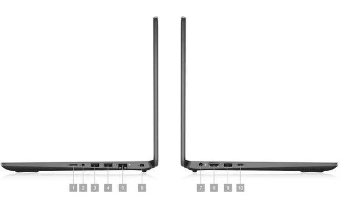 NOTEBOOK DELL LATITUDE 3410  I5-10310U/ 8gb /256 gb ssd/ 14" /W10 HOME/ GRADO A-3