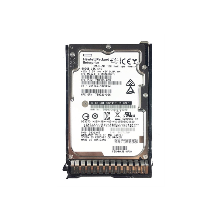 DISCO DURO HD HP 600gb 15k Sas 2.5 Eh0600jdytl NUEVO-3