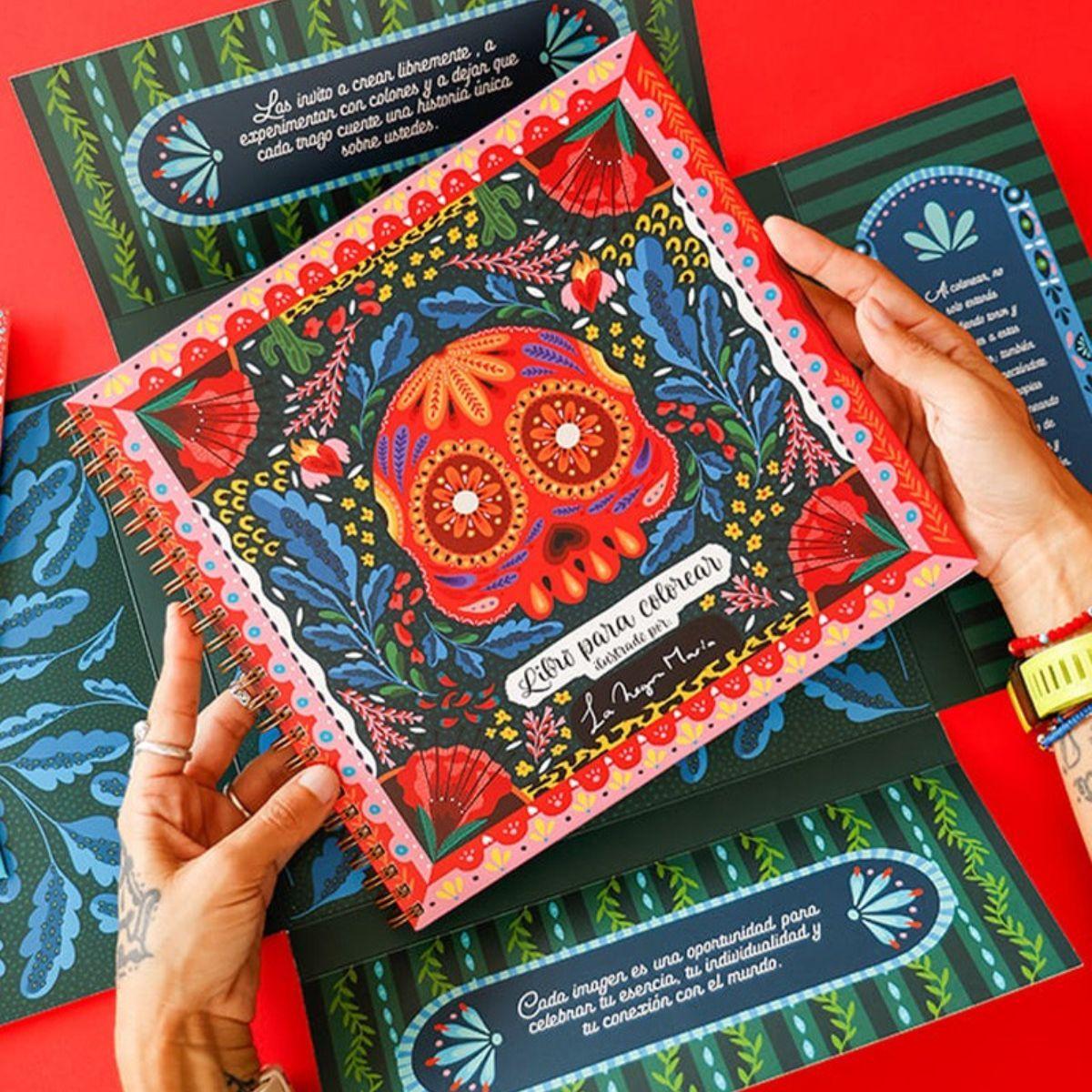 Libro para colorear Celebra la Vida De La Negra María-2