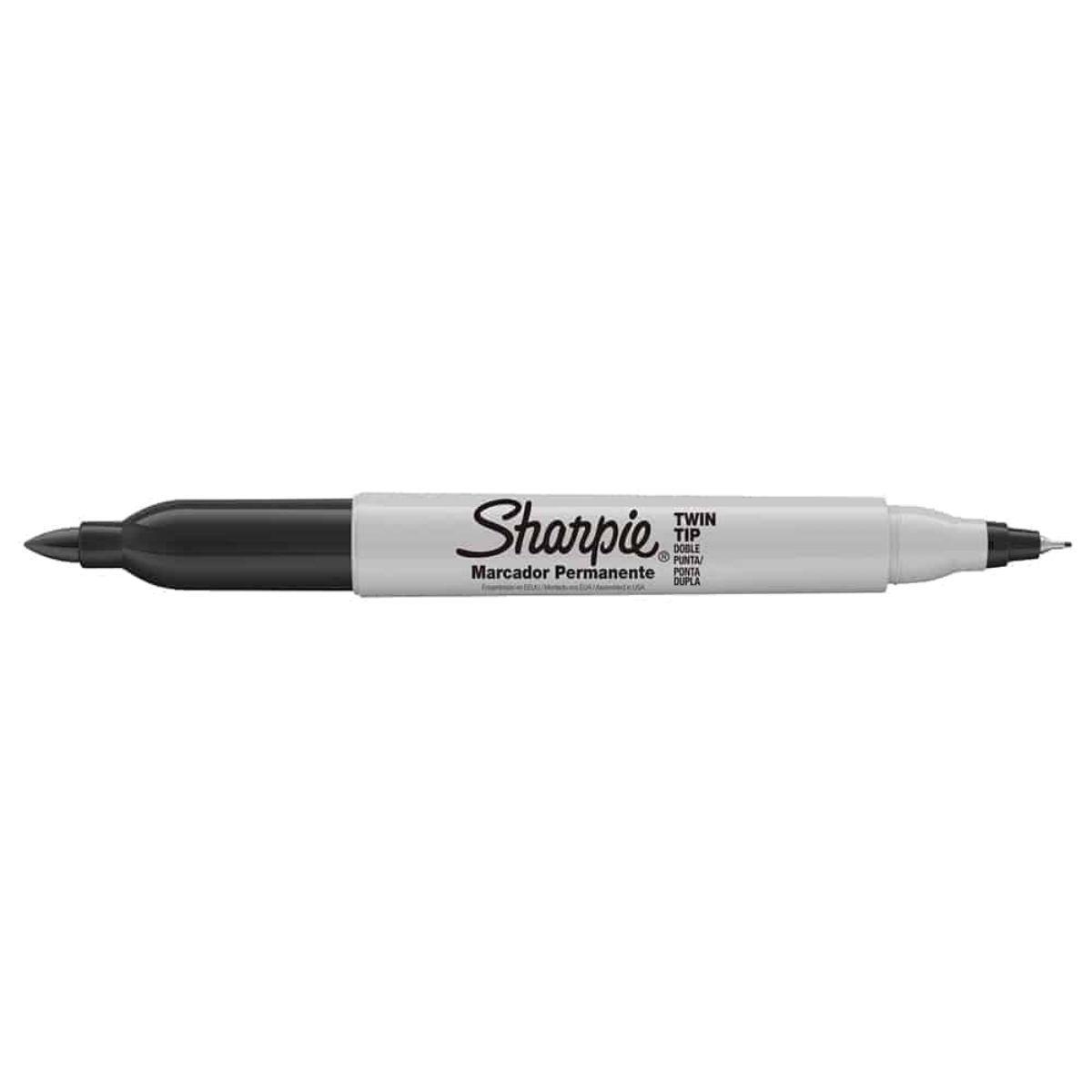 Marcador Sharpie Doble Punta Fina-Ultrafina Surtido Set 12+2-5
