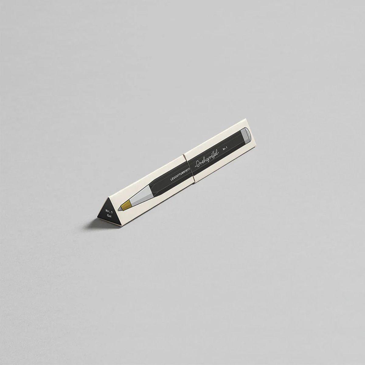 Boligrafo Leuchtturm Drehgriffel Black-1