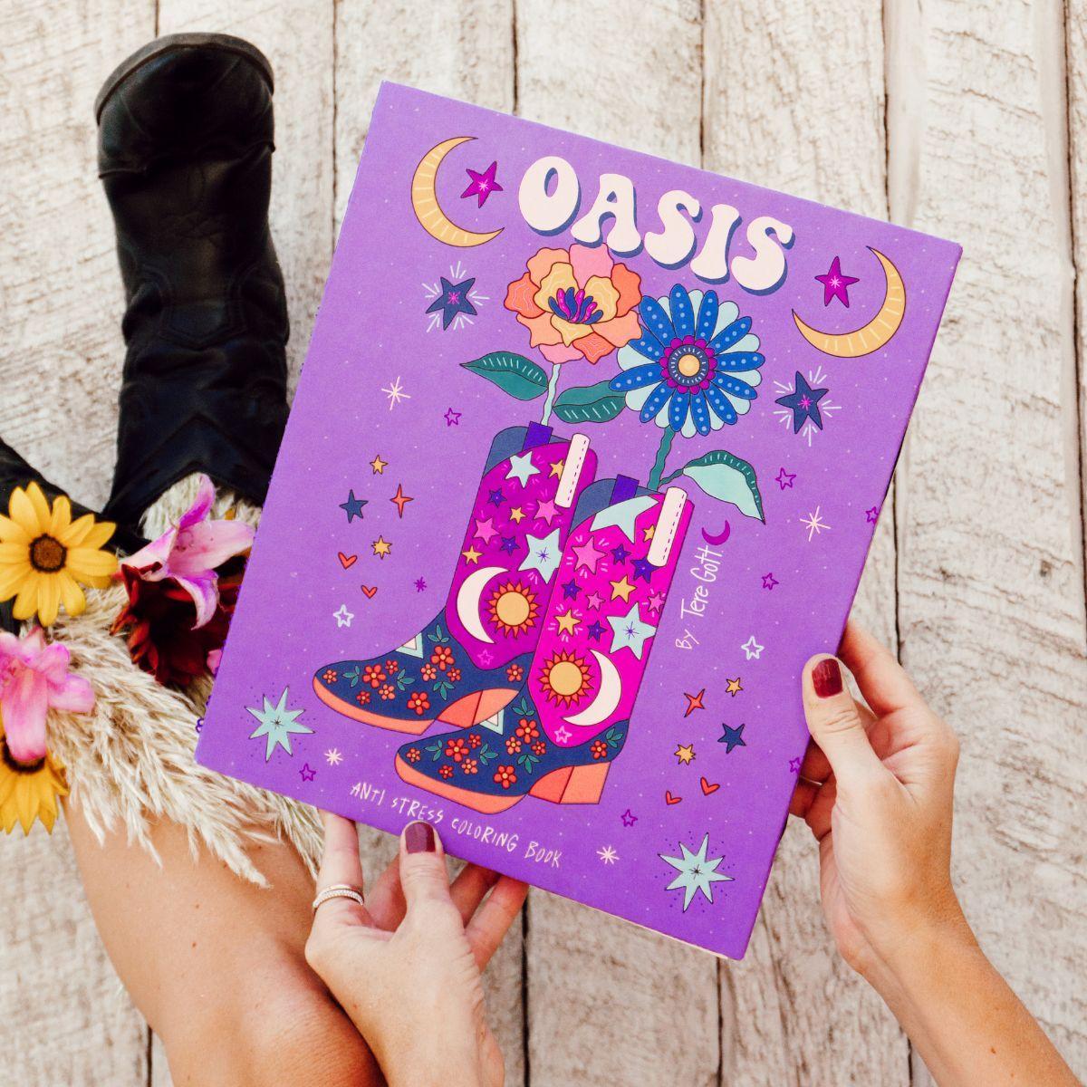 Libro para Colorear Oasis de Tere Gott-2