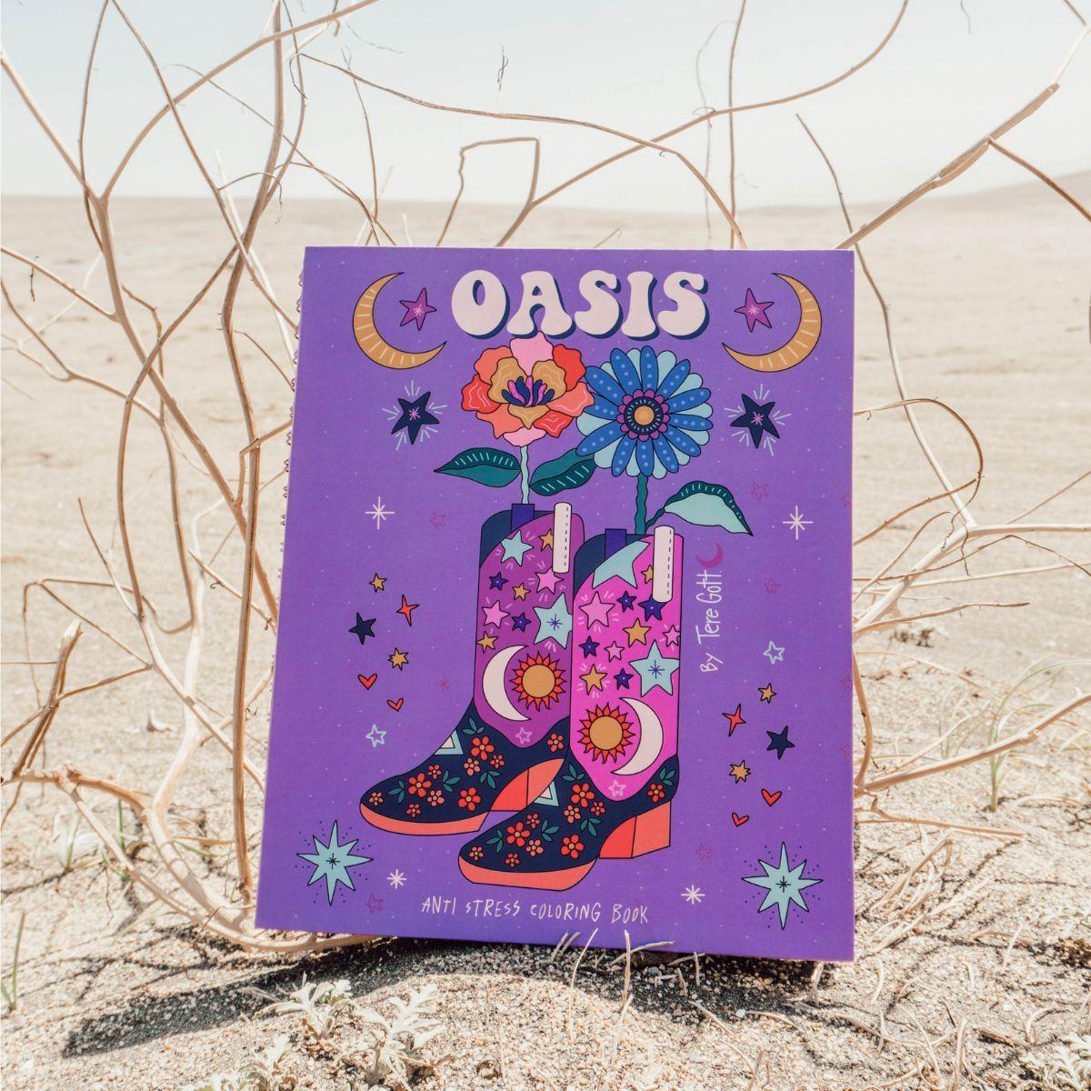 Libro para Colorear Oasis de Tere Gott-4