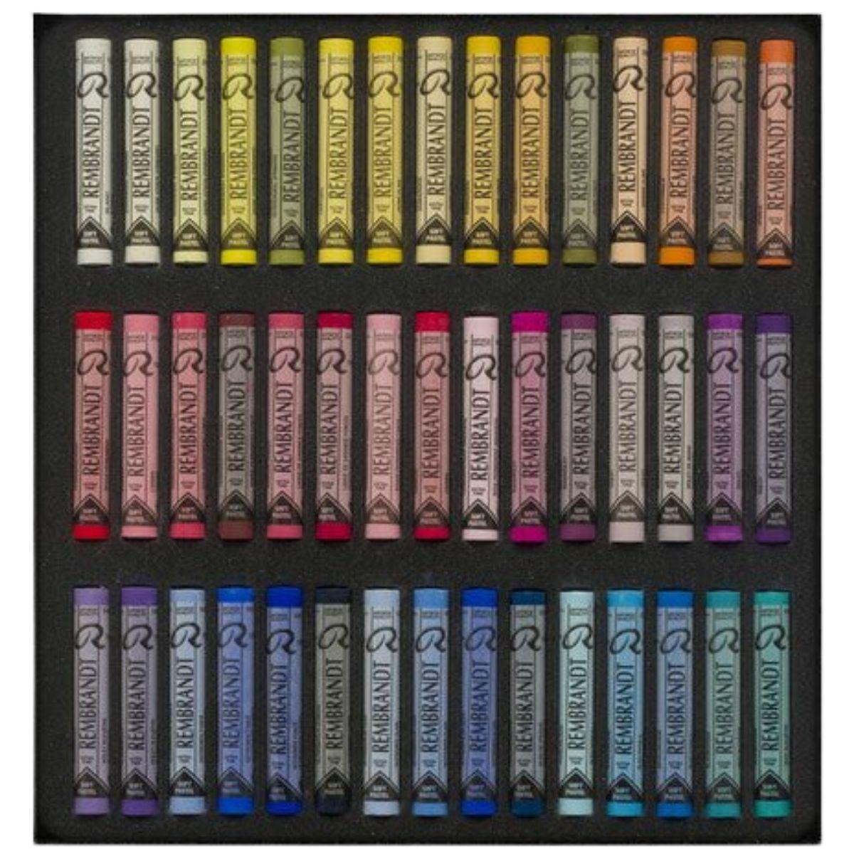 Pastel Seco Rembrandt Set 90 Colores Paisaje-2