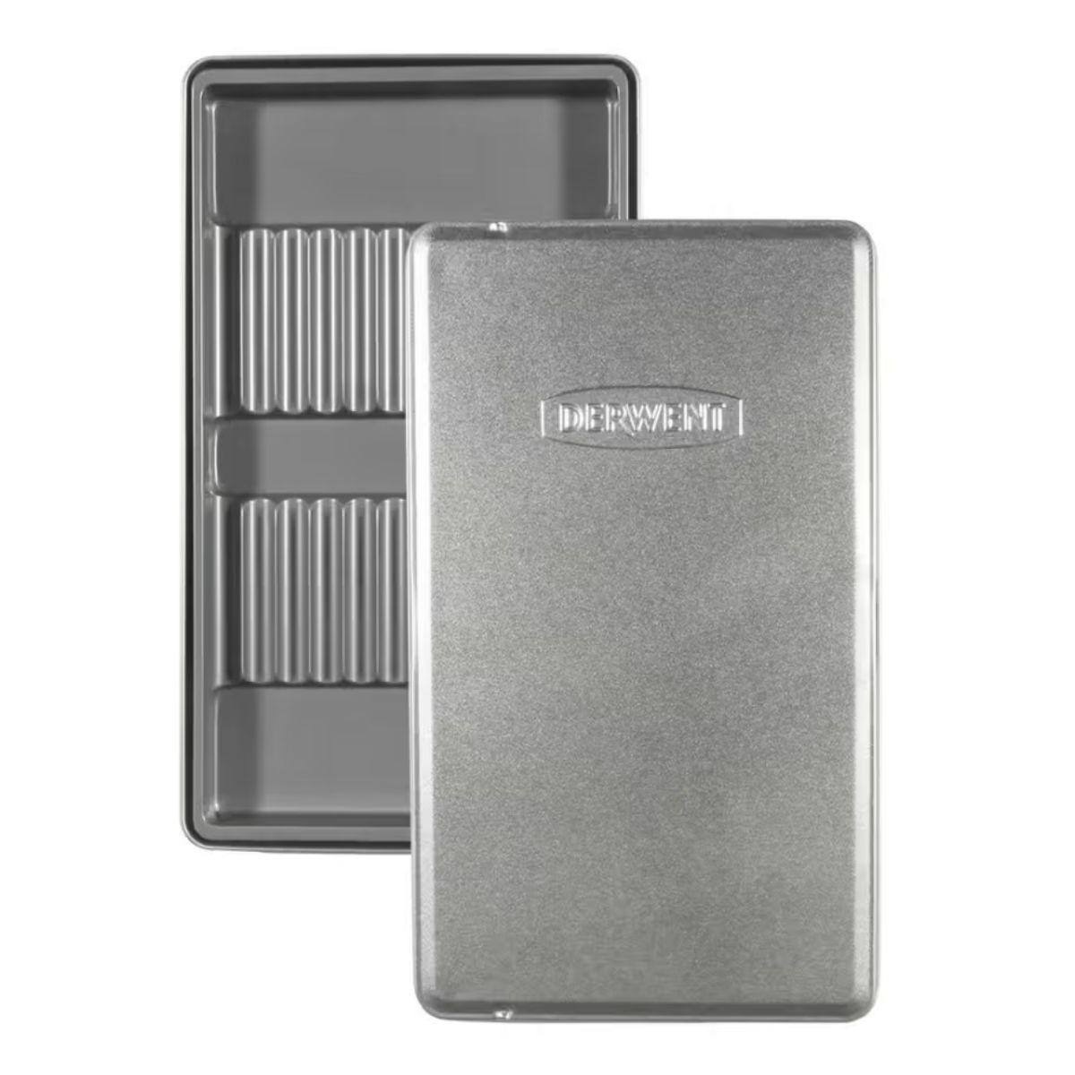 Estuche Metálico Vacío Derwent para 12 Lápices-2