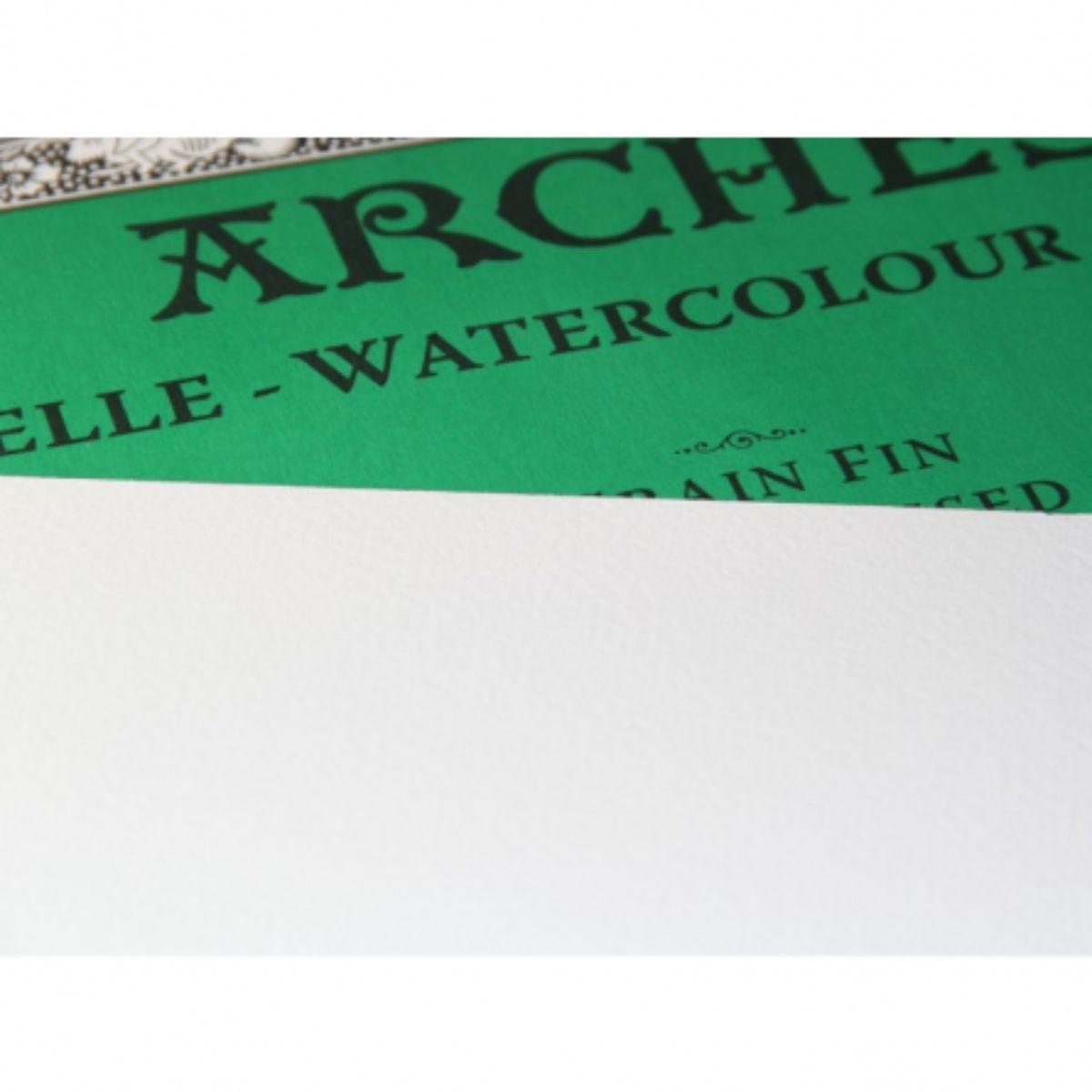 Block Acuarela Arches 300gr Grano Fino 20 Hojas 46 x 61 cm-4