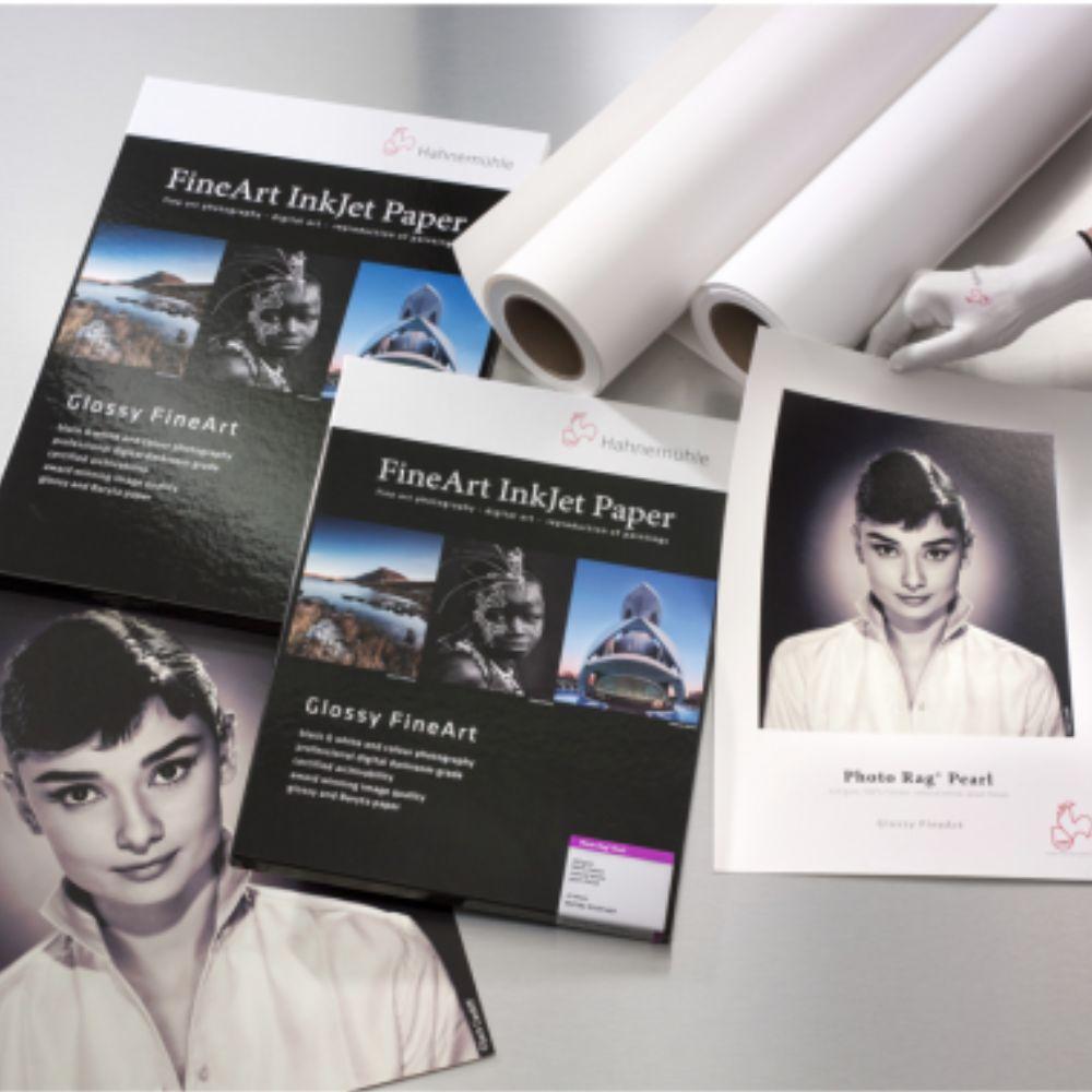 Papel Digital Hahnemuhle Photo Rag Pearl 320gr A4 25 Hojas-2