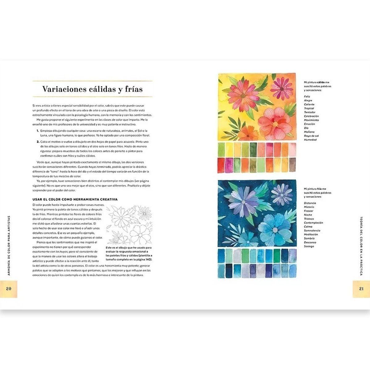 Libro Armonía de Color para Artistas Ana Victoria Calderón-5