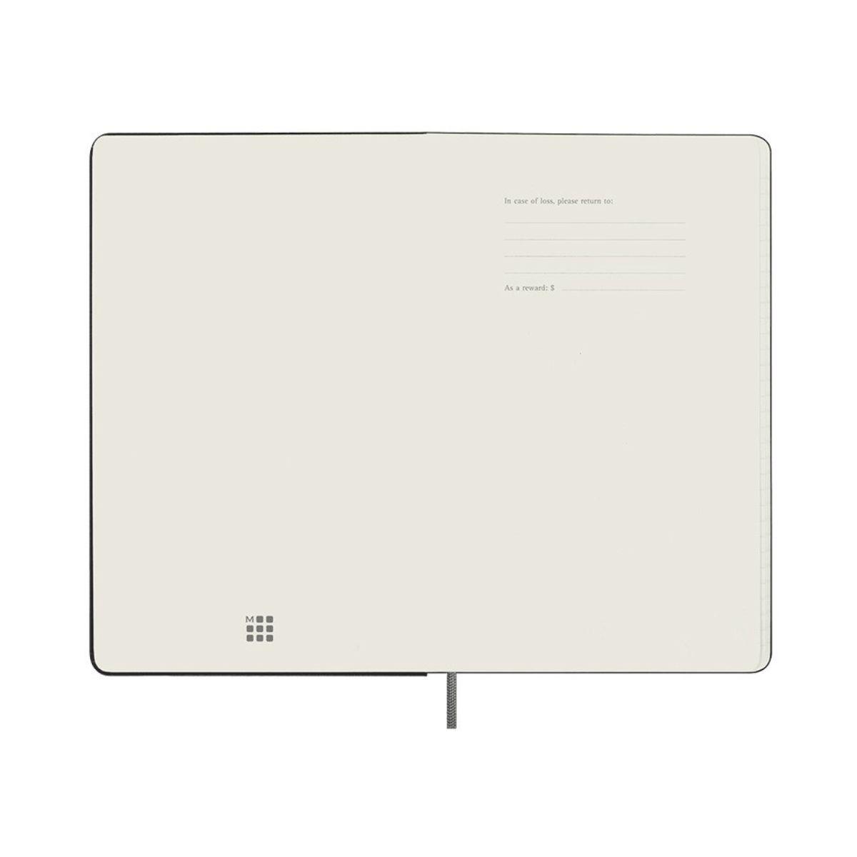 Agenda Moleskine Sin Fecha Vista Semanal + Notas 13x21 cm-2