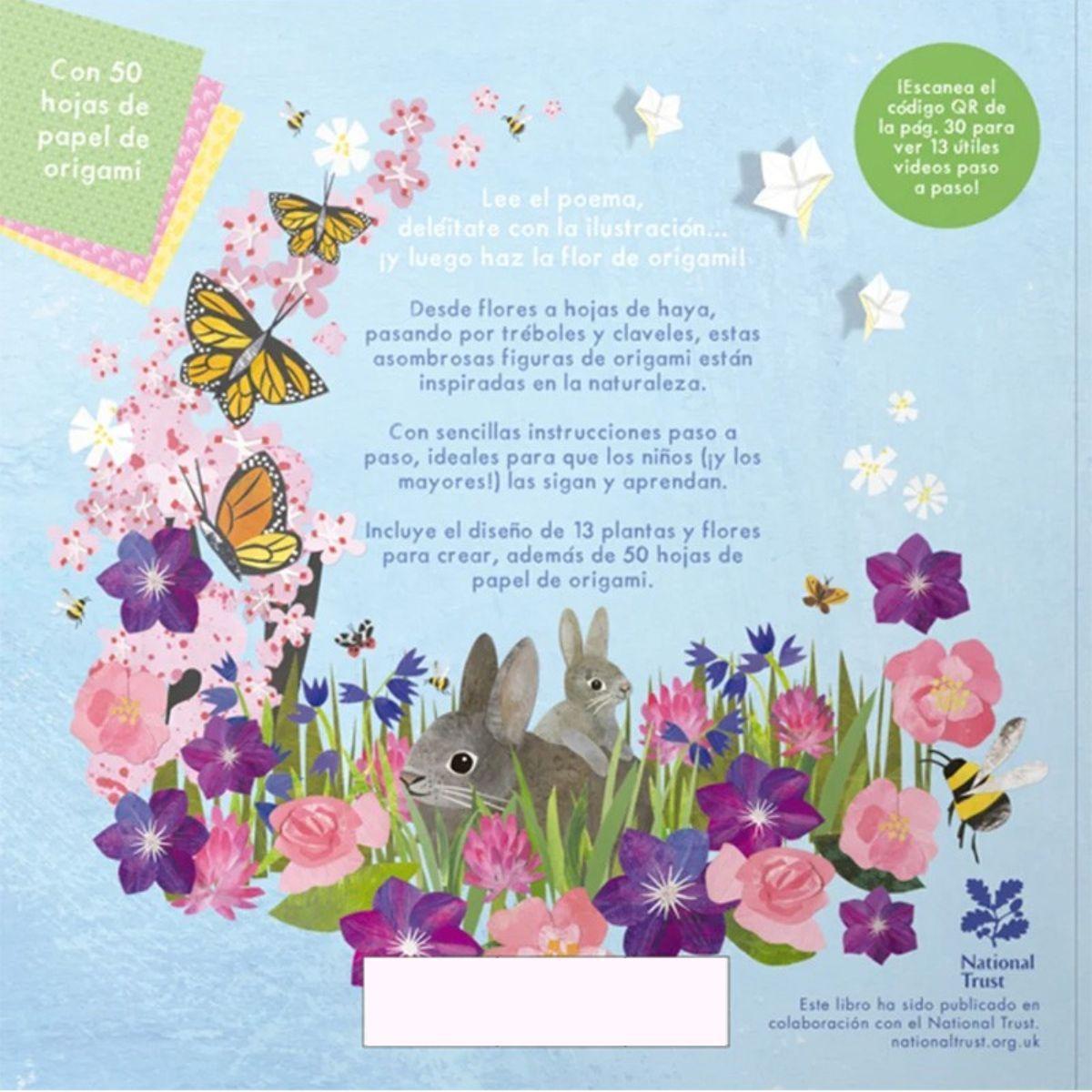 Libro Origami de Flores De Clover Robin-1