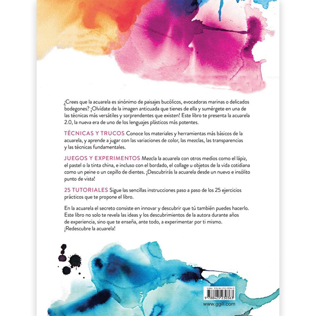 Libro Redescubre la Acuarela 25 Ejercicios Veronica Lilja-1