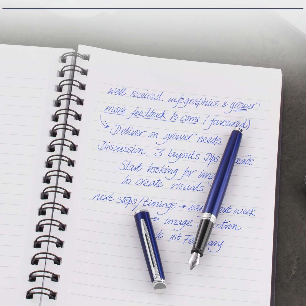 Cartucho De Tinta Para Pluma Estandar Waterman Azul x8-2