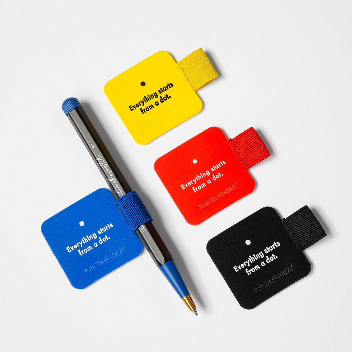 Soporte para Bolígrafos Leuchtturm 1917 Pen Loop Red-3