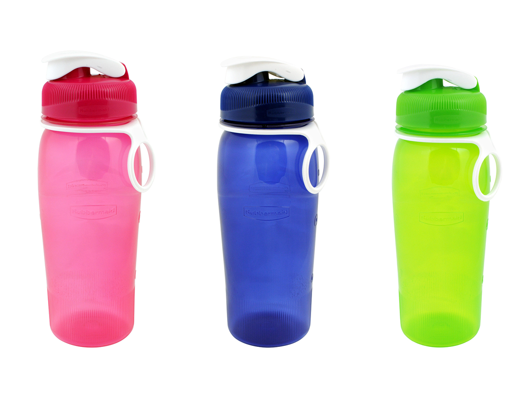 Rubbermaid Botella Boca Ancha 600ml De Colores-2