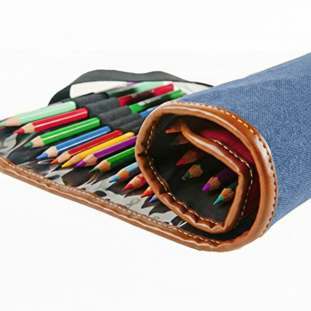 Estuche Enrollable Speedball para 36 Lápices Denim-3