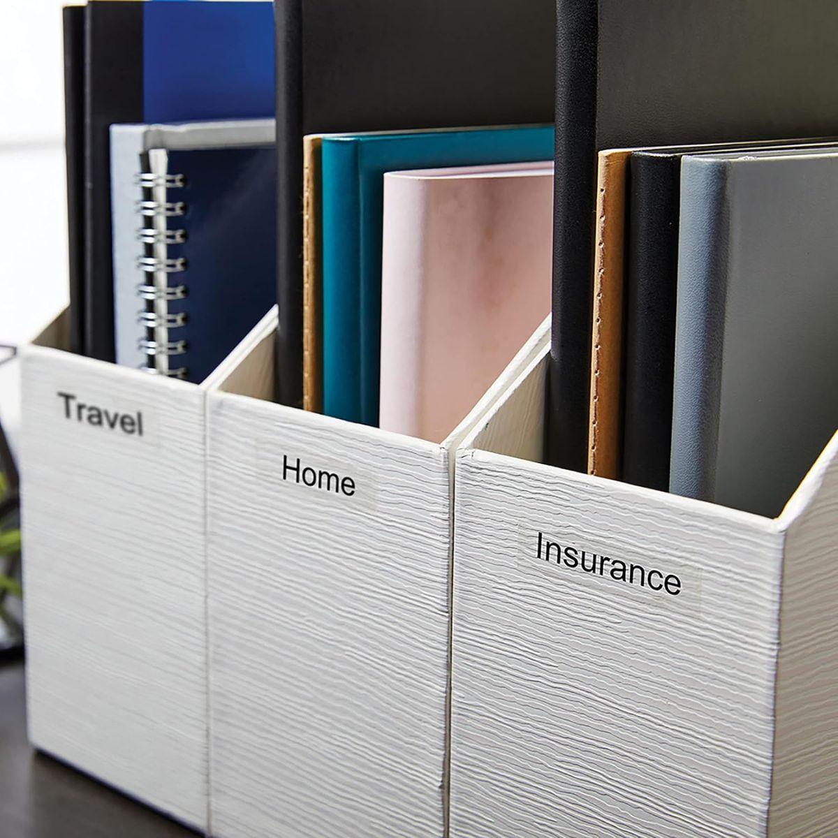 Cinta D1 Dymo 12mmx7m Negro/Transparente-7