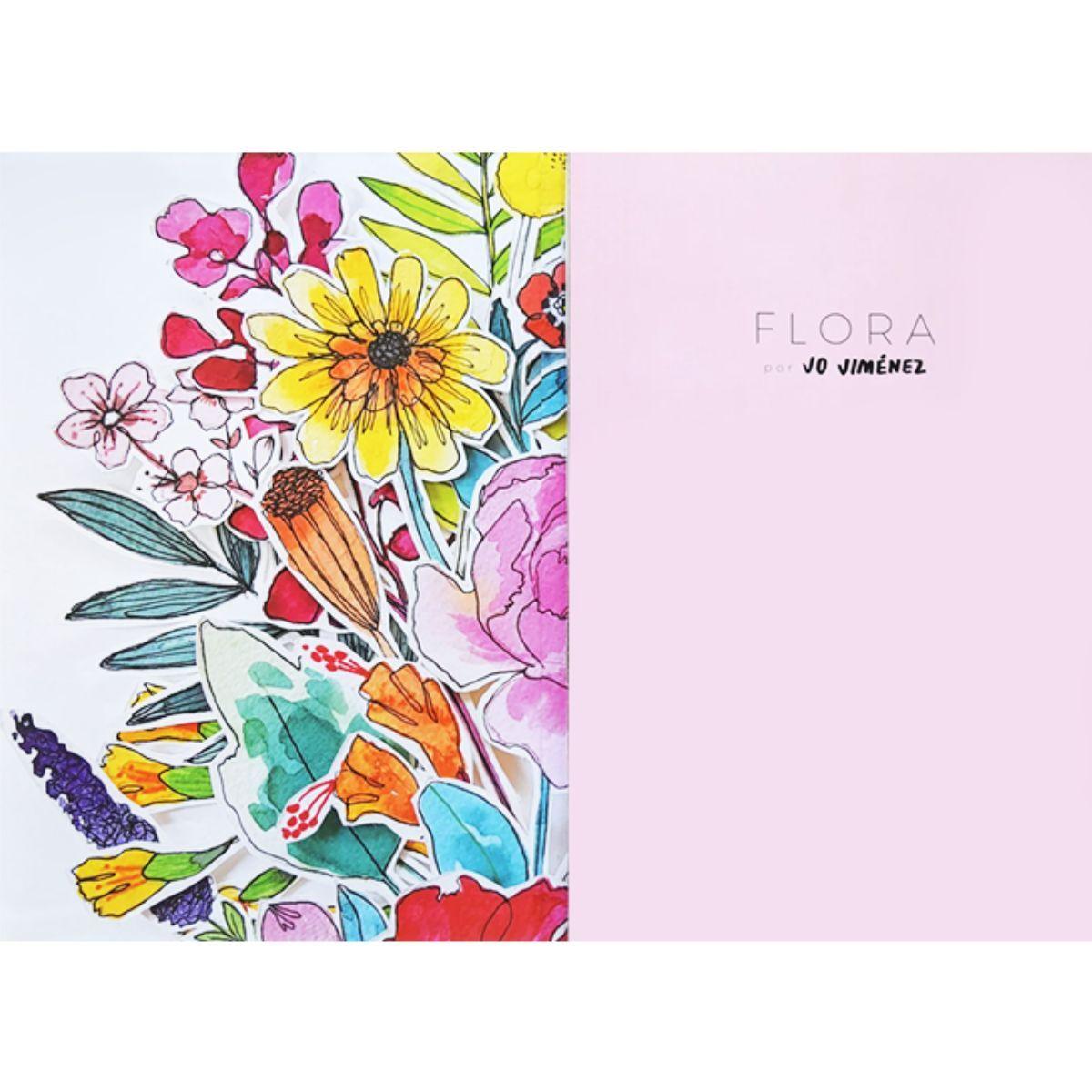 Libro para Colorear Flora Jo Jiménez-1