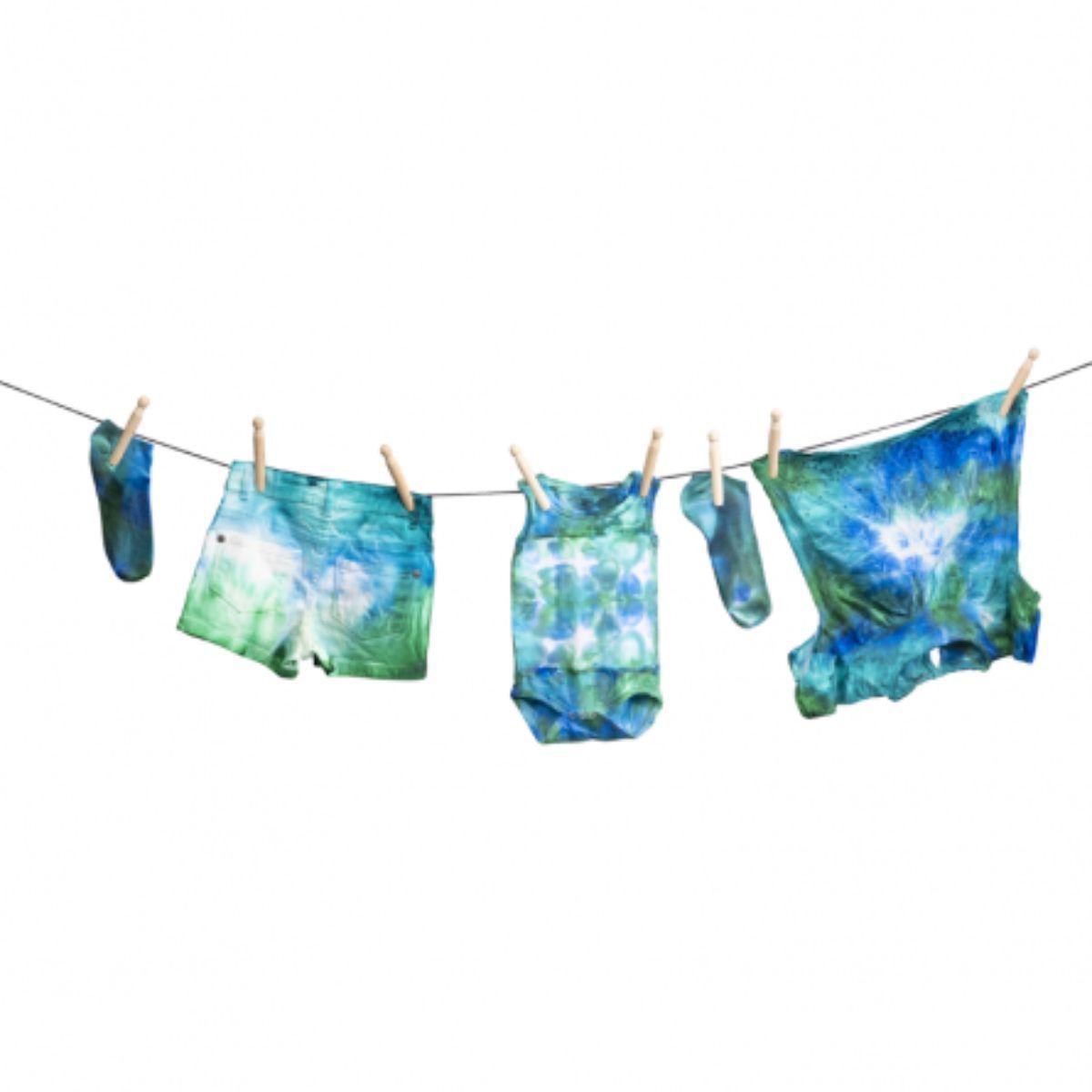 Set 3 Colores Azules Teñido Tie Dye Art Creation 85ml-3