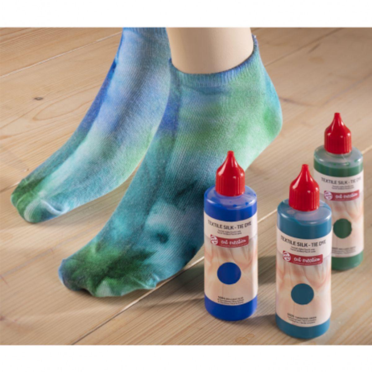 Set 3 Colores Azules Teñido Tie Dye Art Creation 85ml-4