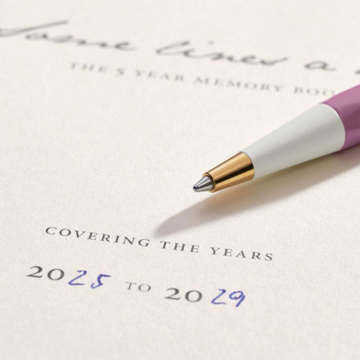 Libreta Leuchtturm 1917 A5 Tapa Dura 80gr 365 pág Lila-1