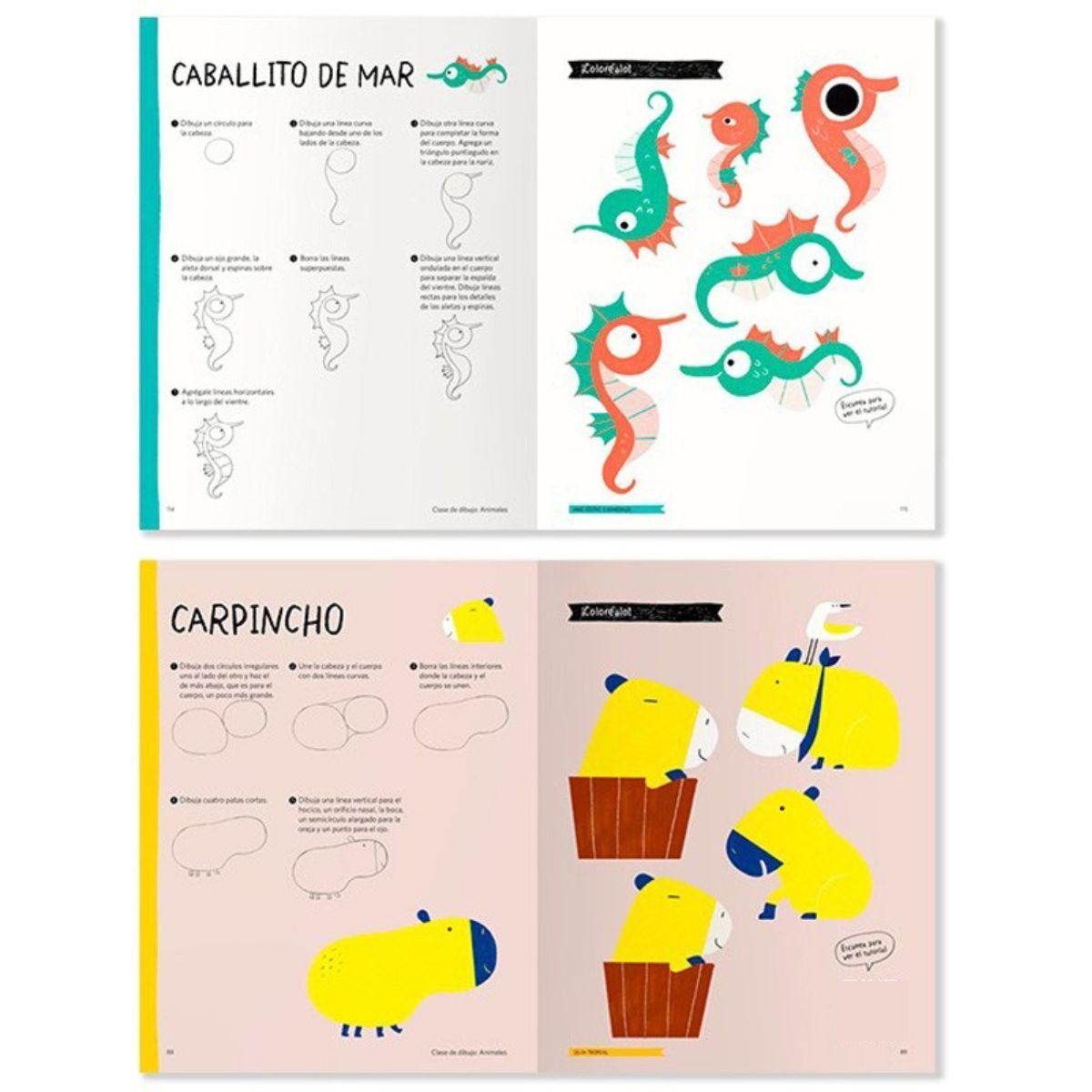 Libro Clase de Dibujo Animales Heegyum Kim-3