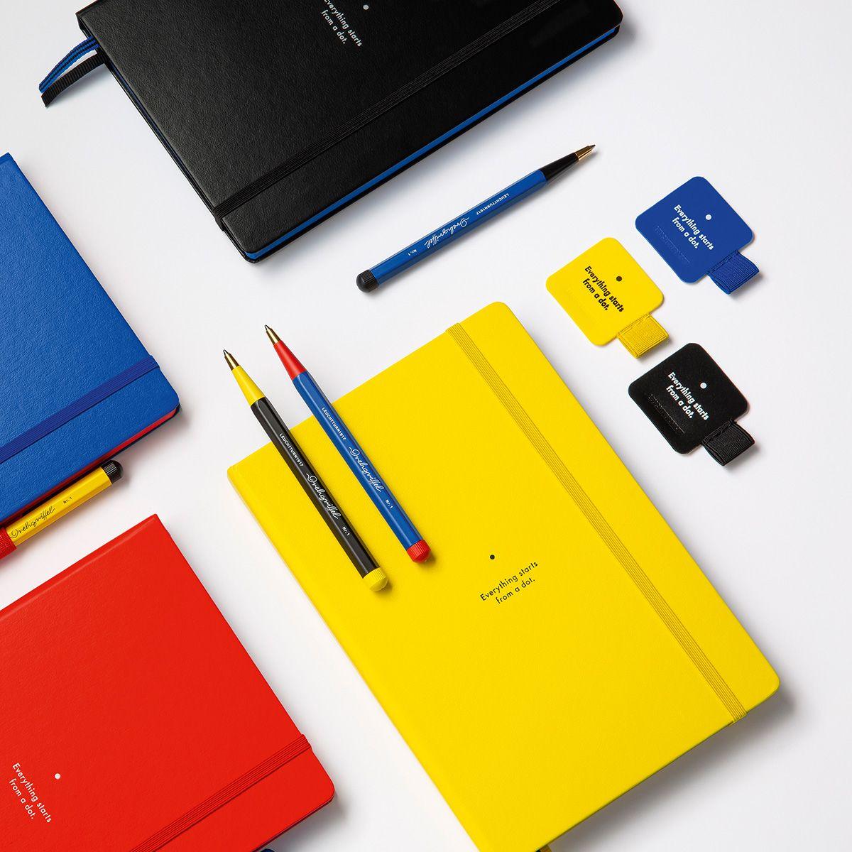 Soporte para Bolígrafos Leuchtturm 1917 Pen Loop Lemon-4