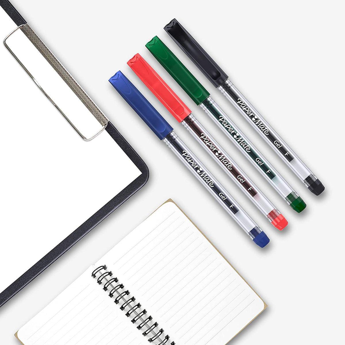 Boligrafo Gel Paper Mate Ultra Fino Surtido Blister X3-4