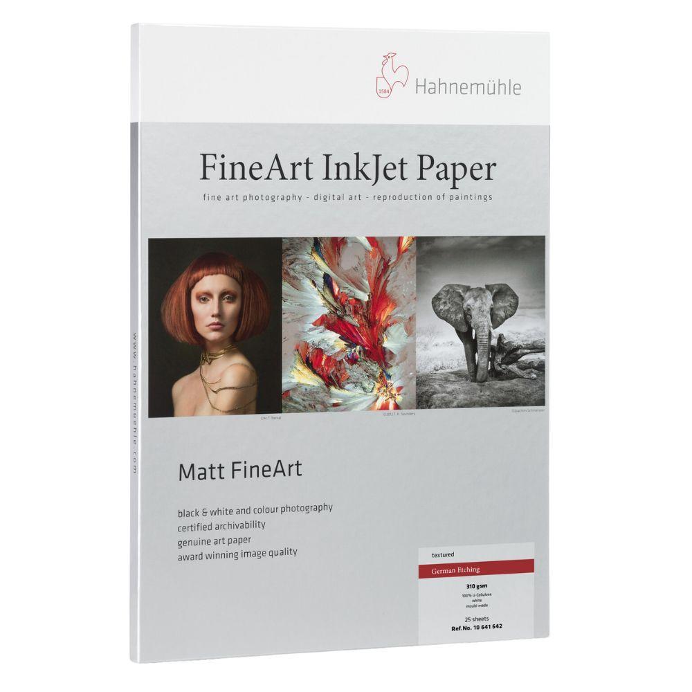 Papel Digital Hahnemuhle German Etching 310gr A2 25 Hojas-0