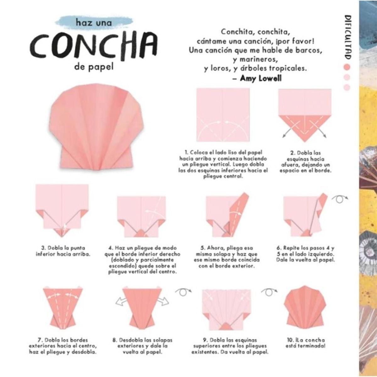 Libro Origami de La Naturaleza De Clover Robin-7