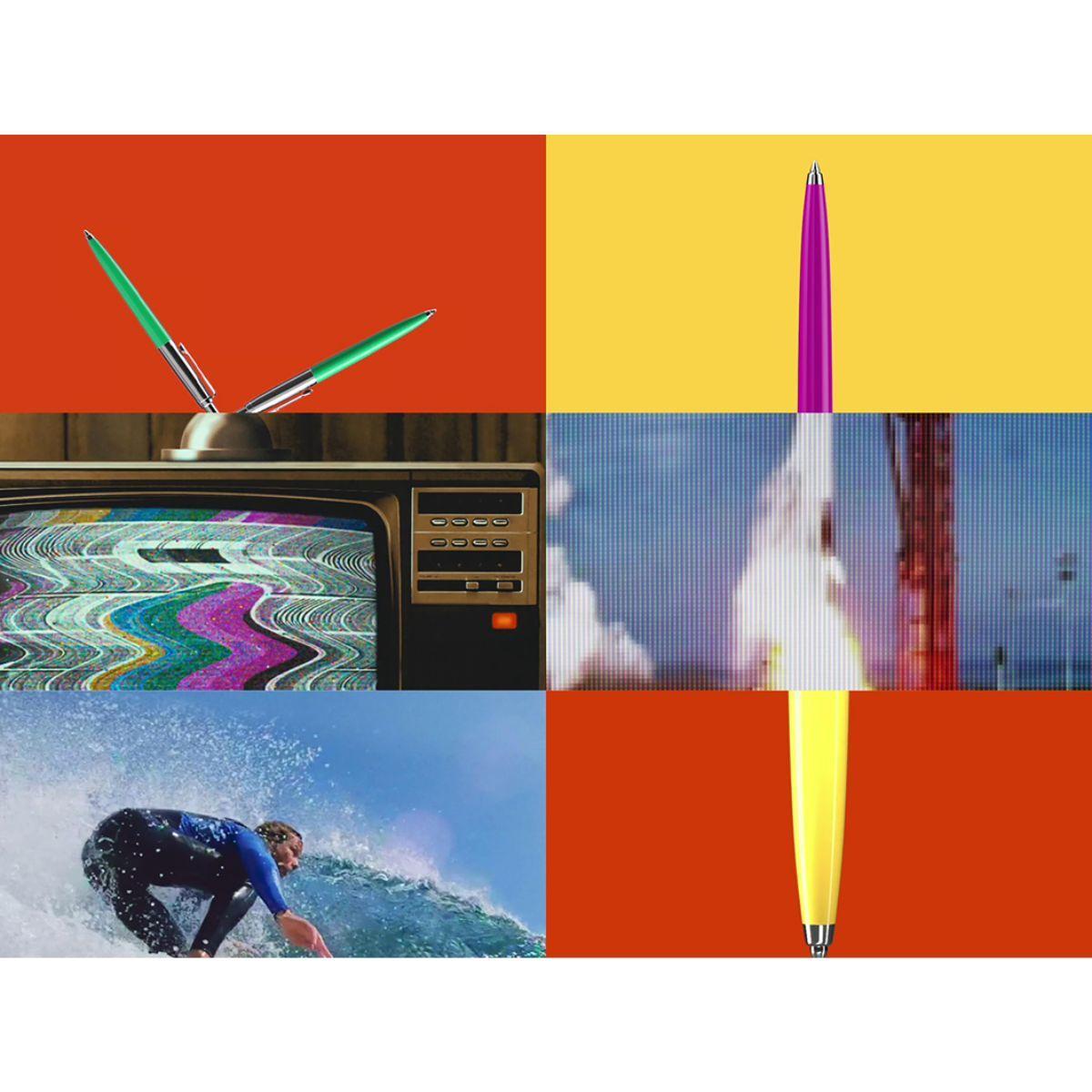 Boligrafo Parker Jotter Originals Retractil Rojo-3