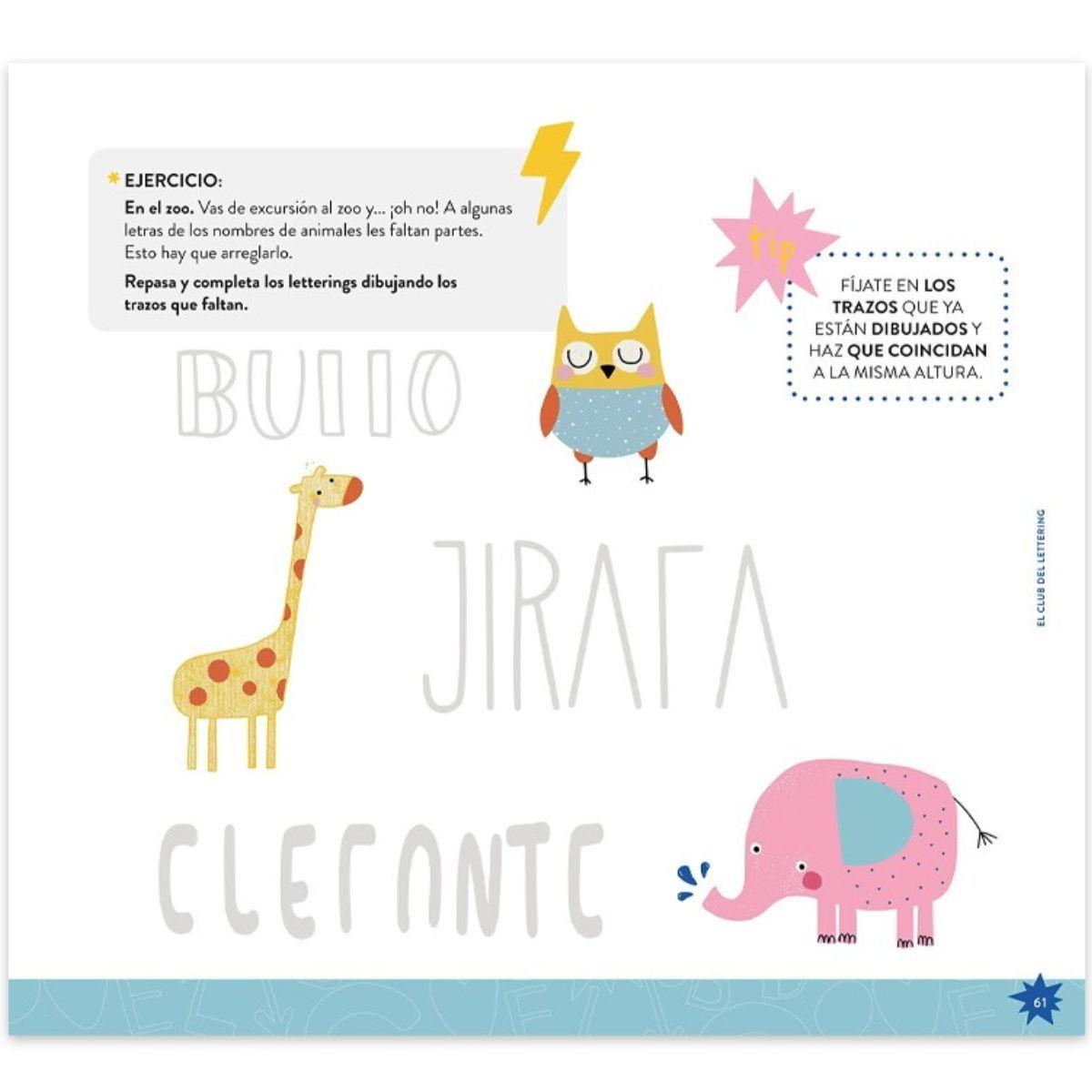 Libro Manual de Lettering Para Niños y Niñas-4
