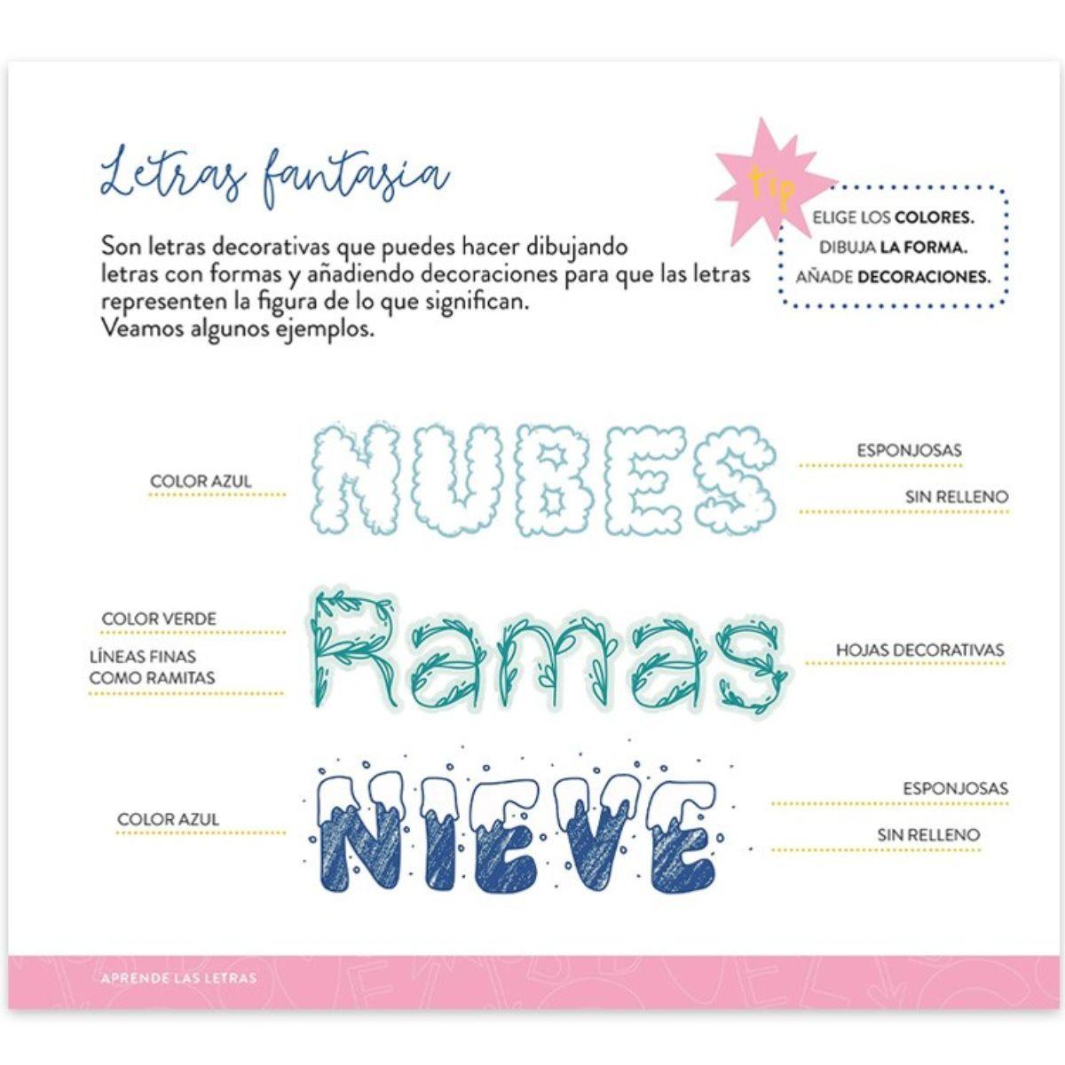 Libro Manual de Lettering Para Niños y Niñas-5