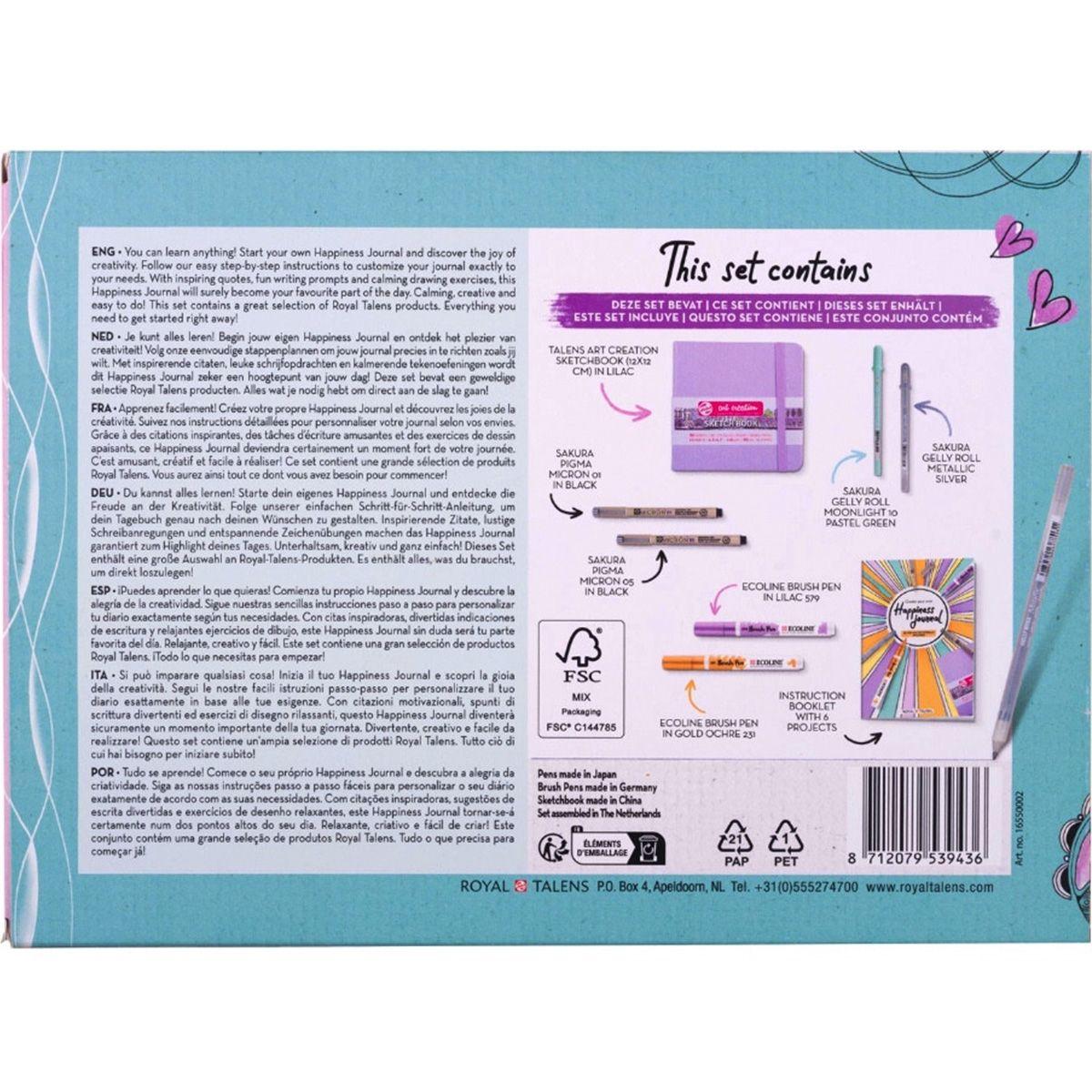 Set 8 Piezas De Lettering Talens Incluye 6 Tutoriales-3