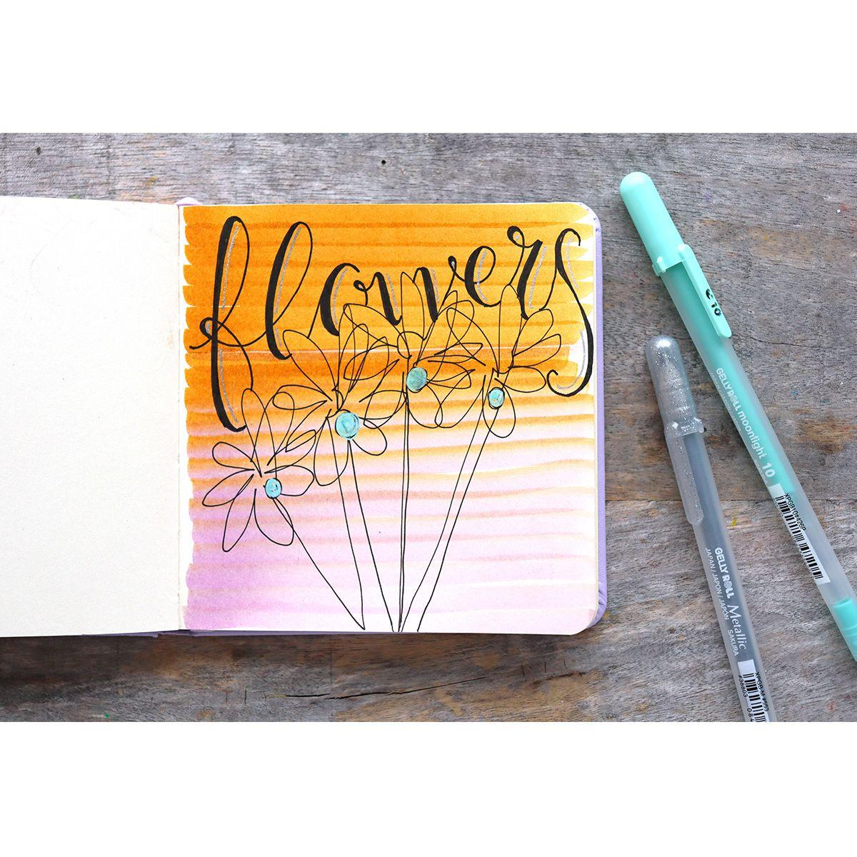 Set 8 Piezas De Lettering Talens Incluye 6 Tutoriales-6