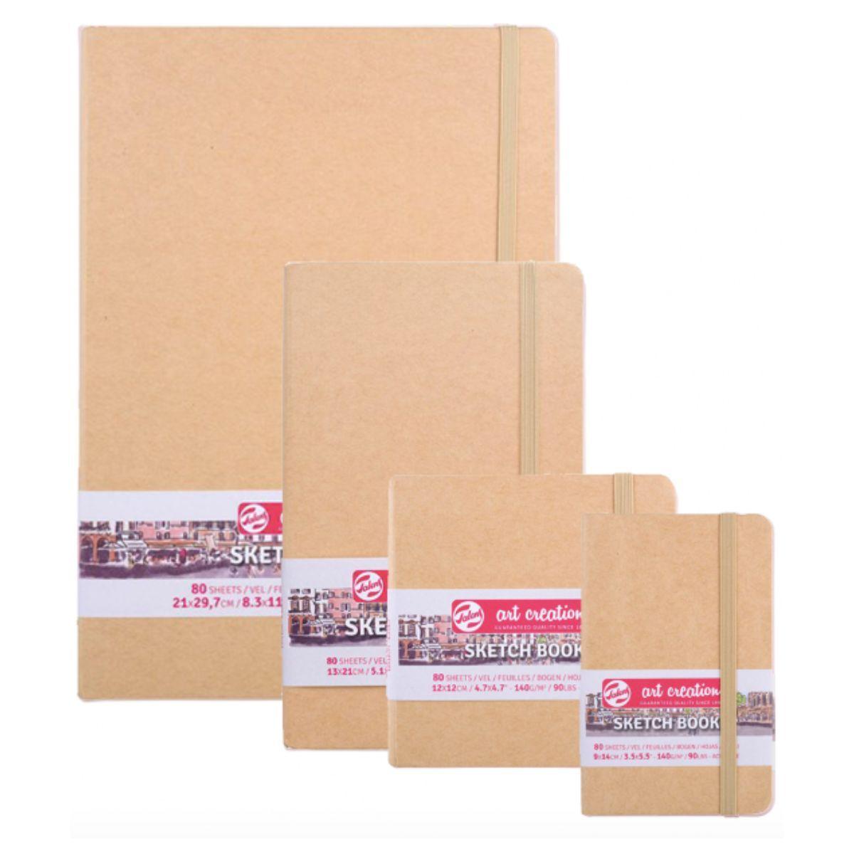 Libreta Art Creation Kraft 9x14cm 140gr 80hjas.-2