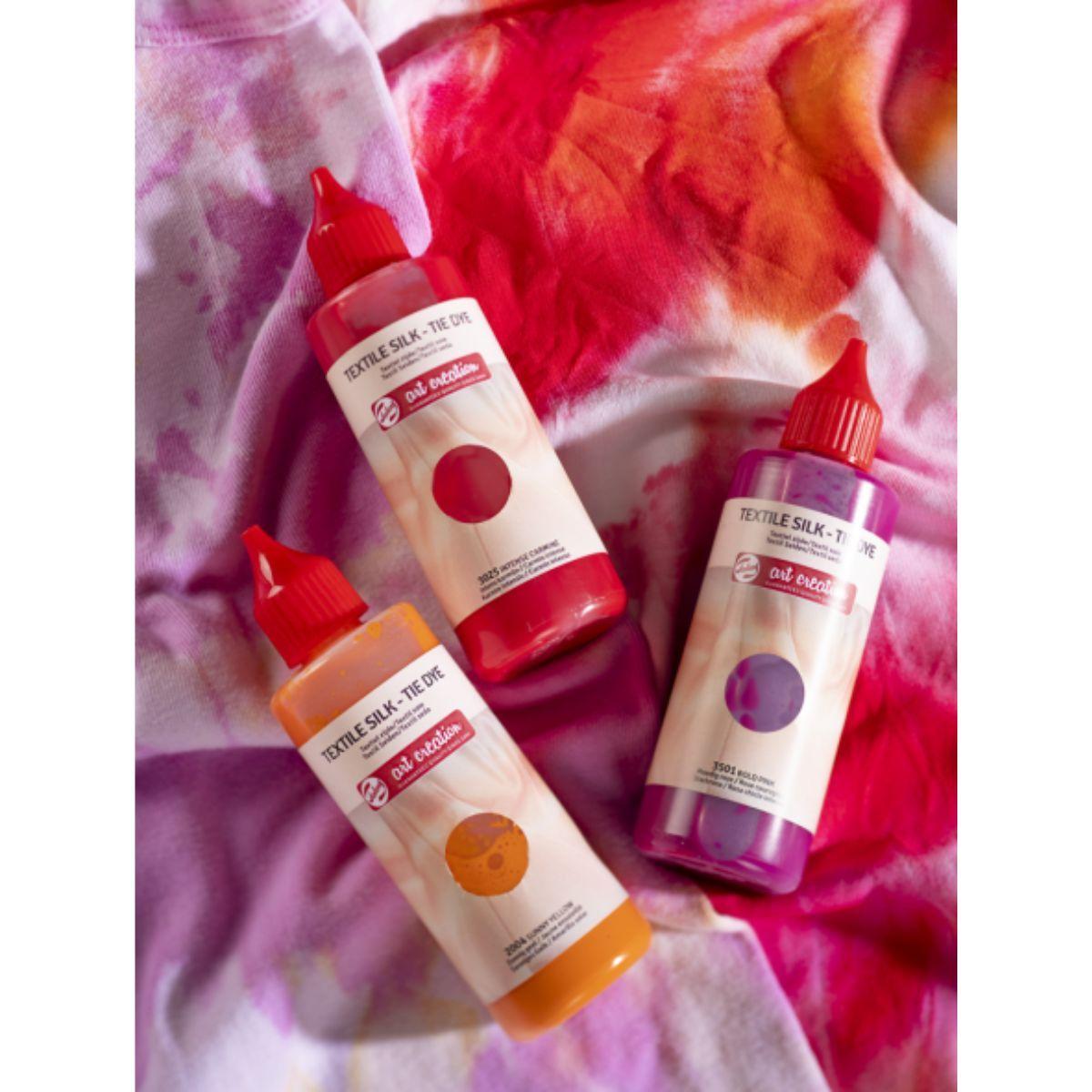 Set 3 Colores Rosa Teñido Tie Dye Art Creation 85ml-2