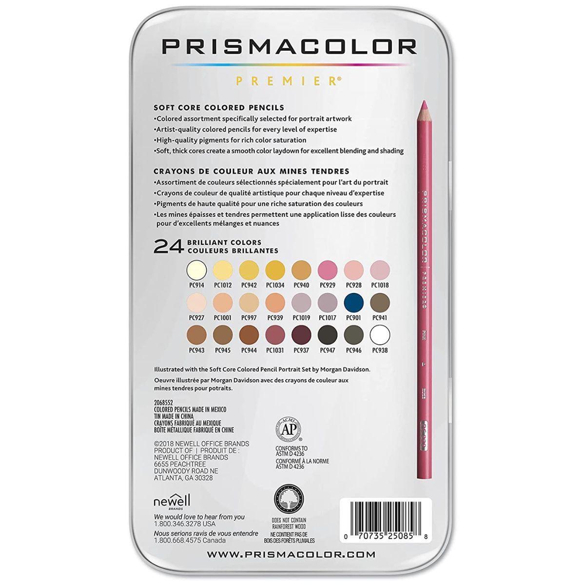 Lápices de Colores Prismacolor Retrato Set 24-4